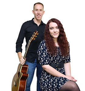 Wedding & Event Live Music - Launceston Acoustic Duo Band Tori & Andy